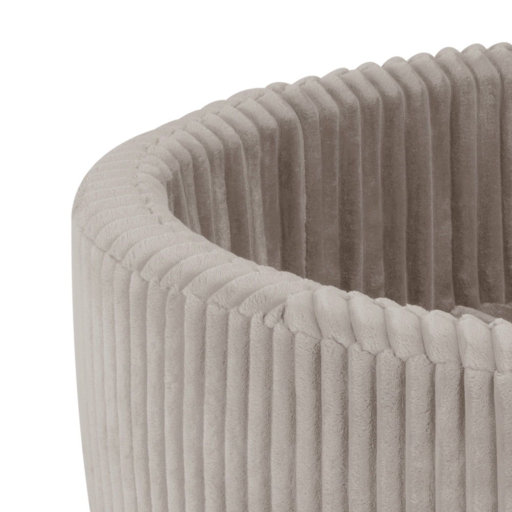Pufas Plush Nest 90×30 cm, smėlio