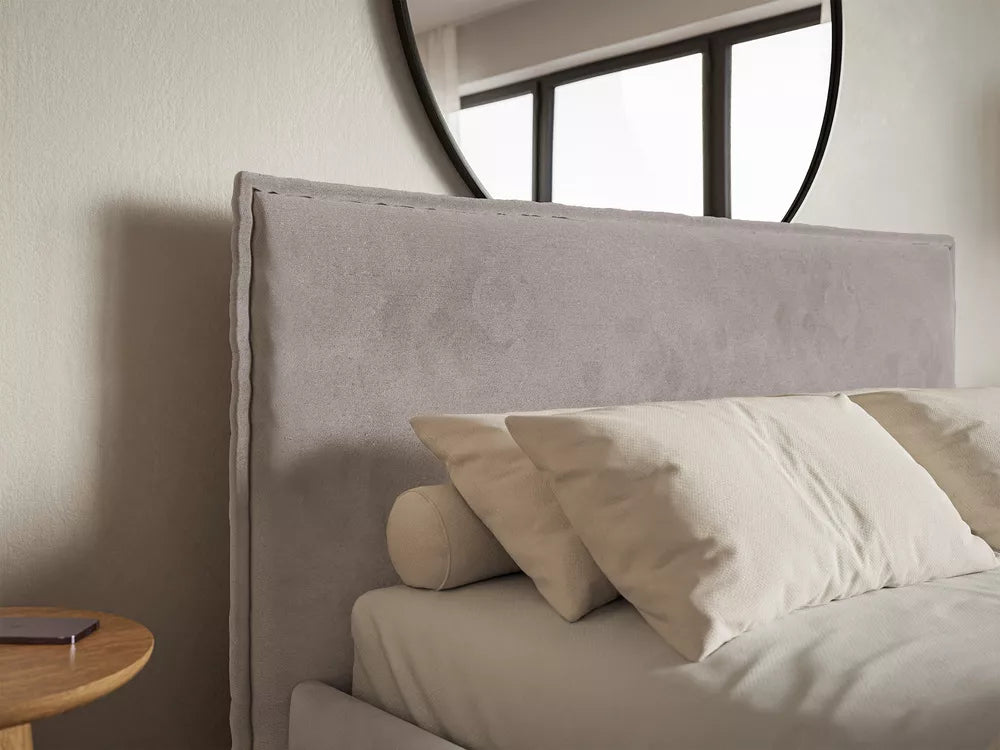 Lova Softie Slim, pilkai ruda, 180x200 cm