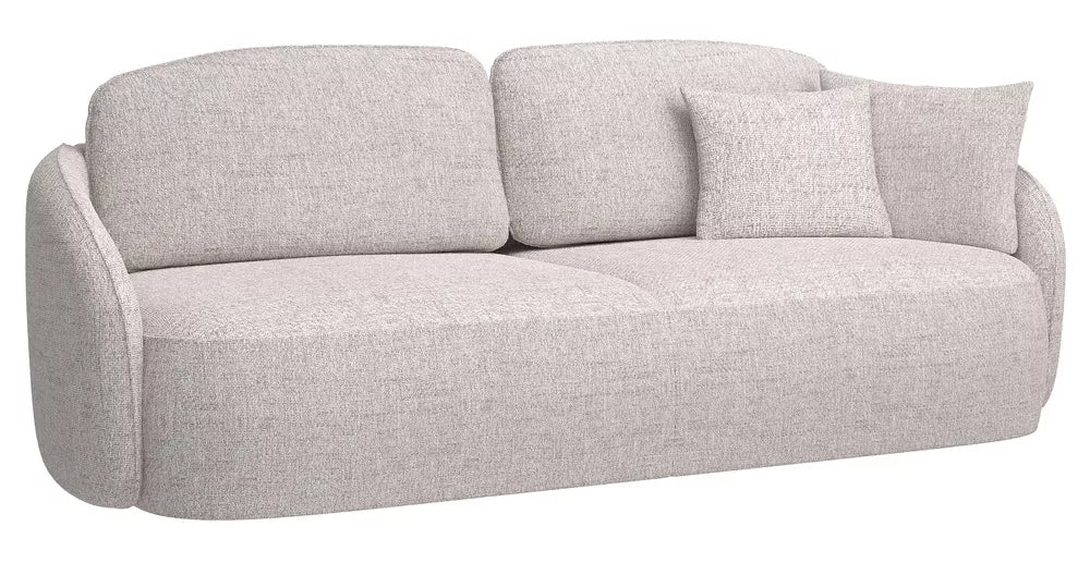 Trivietė sofa Savoy, šviesiai smėlinė