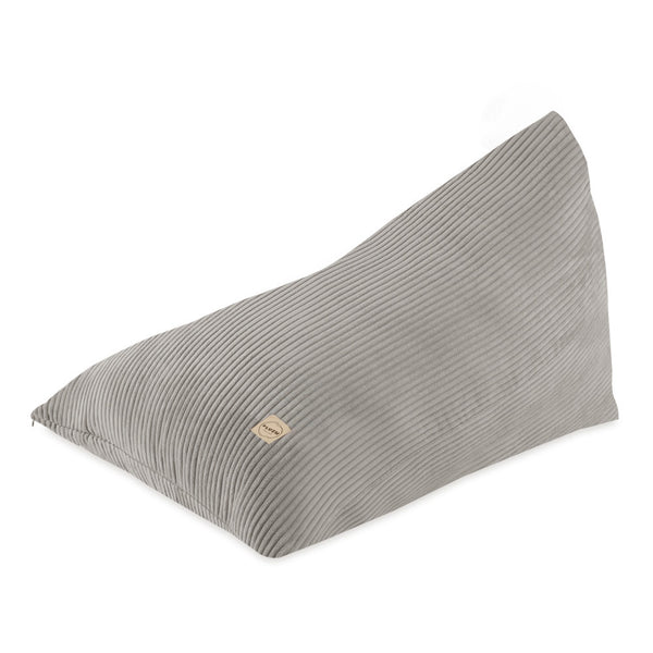 Sėdmaišis Plush Nest 120×80 cm, smėlio, premium velvetas