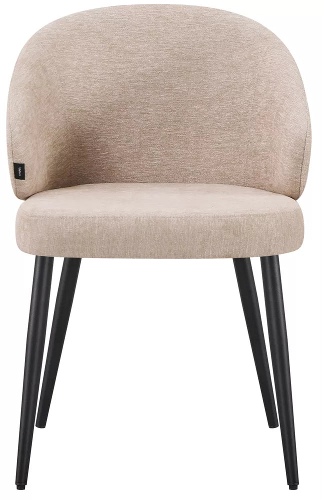 Minkšta kėdė Atiblle, tamsiai smėlinė