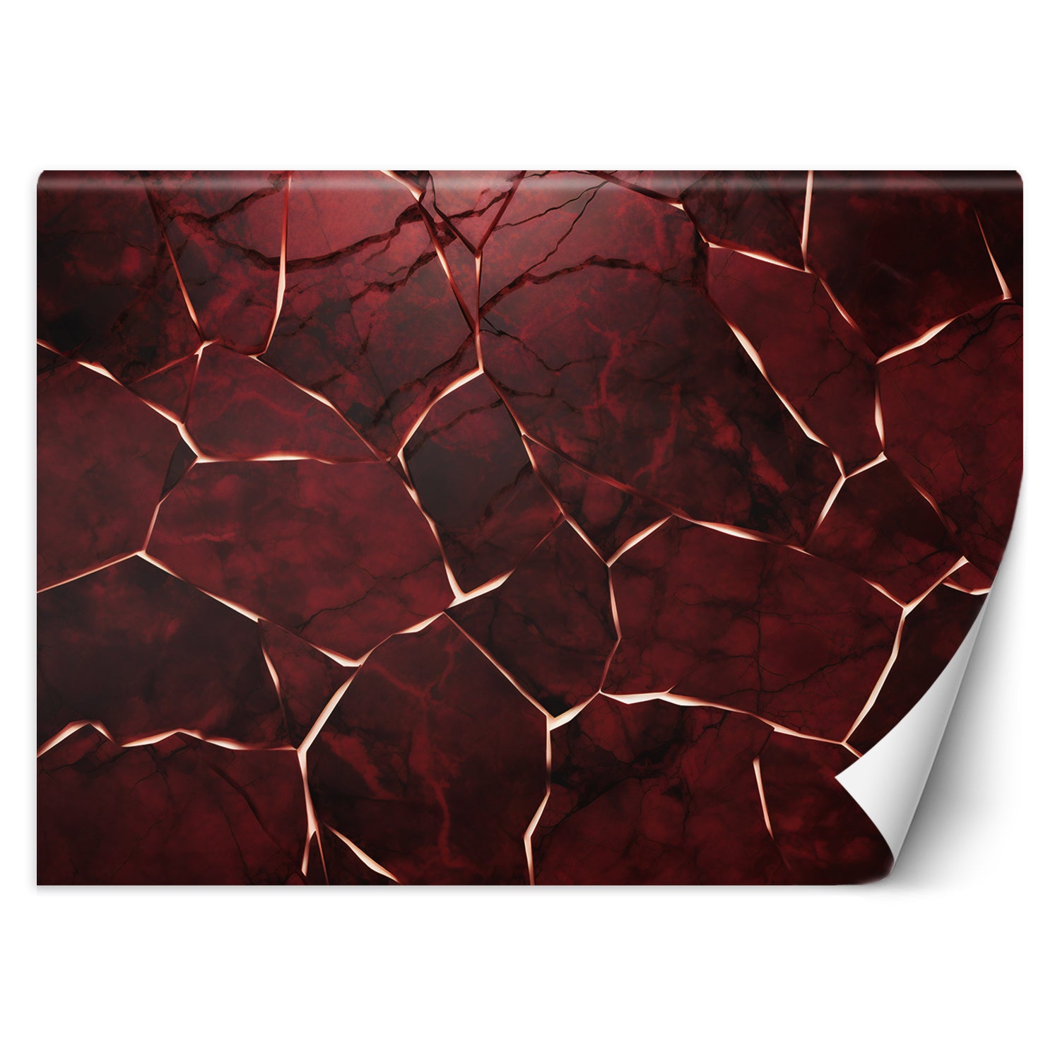 Fototapetai, Raudona tekstūra 3D