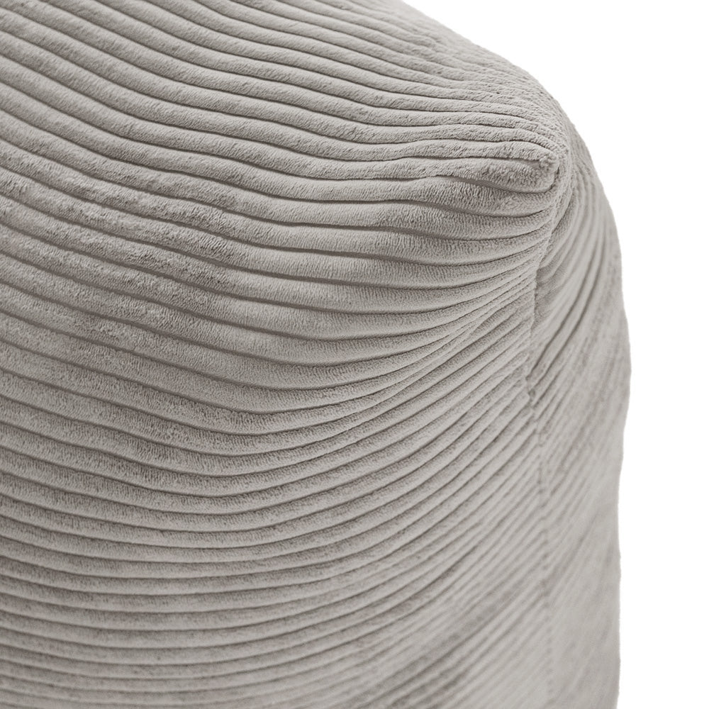 Sėdmaišis Plush Nest 120×80 cm, smėlio, premium velvetas