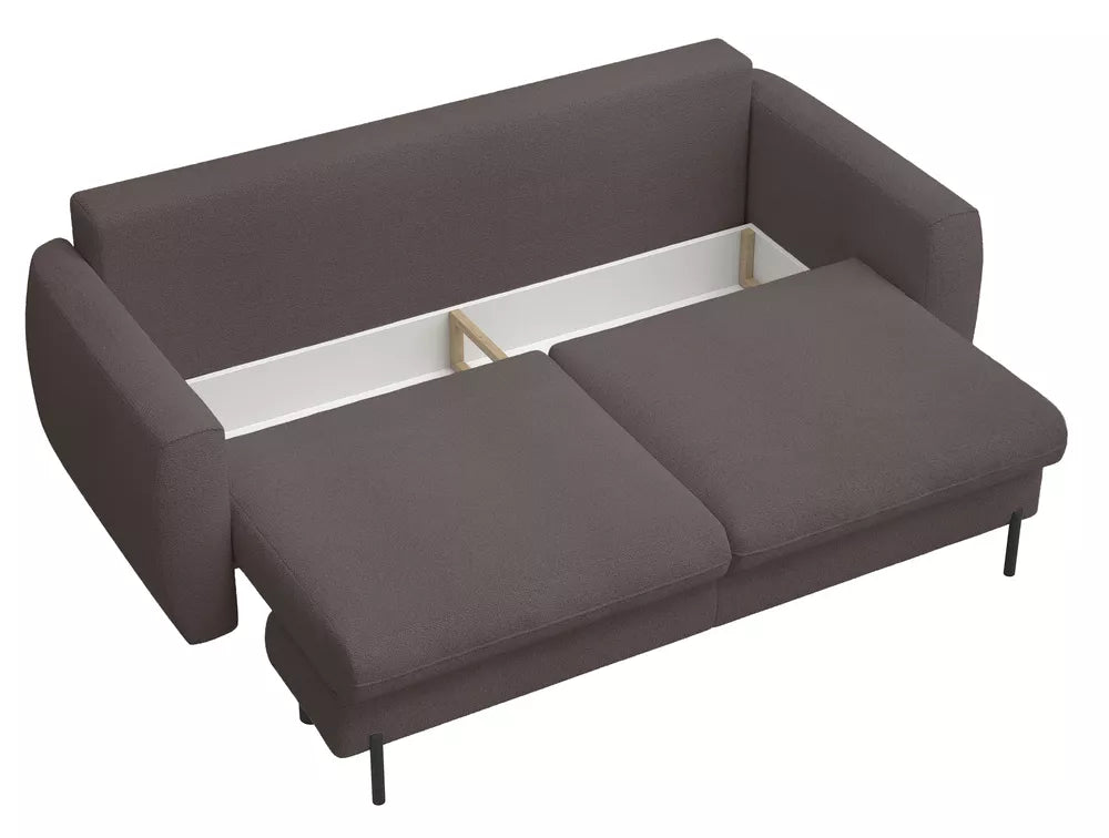 Trijų vietų sofa Rane, ruda