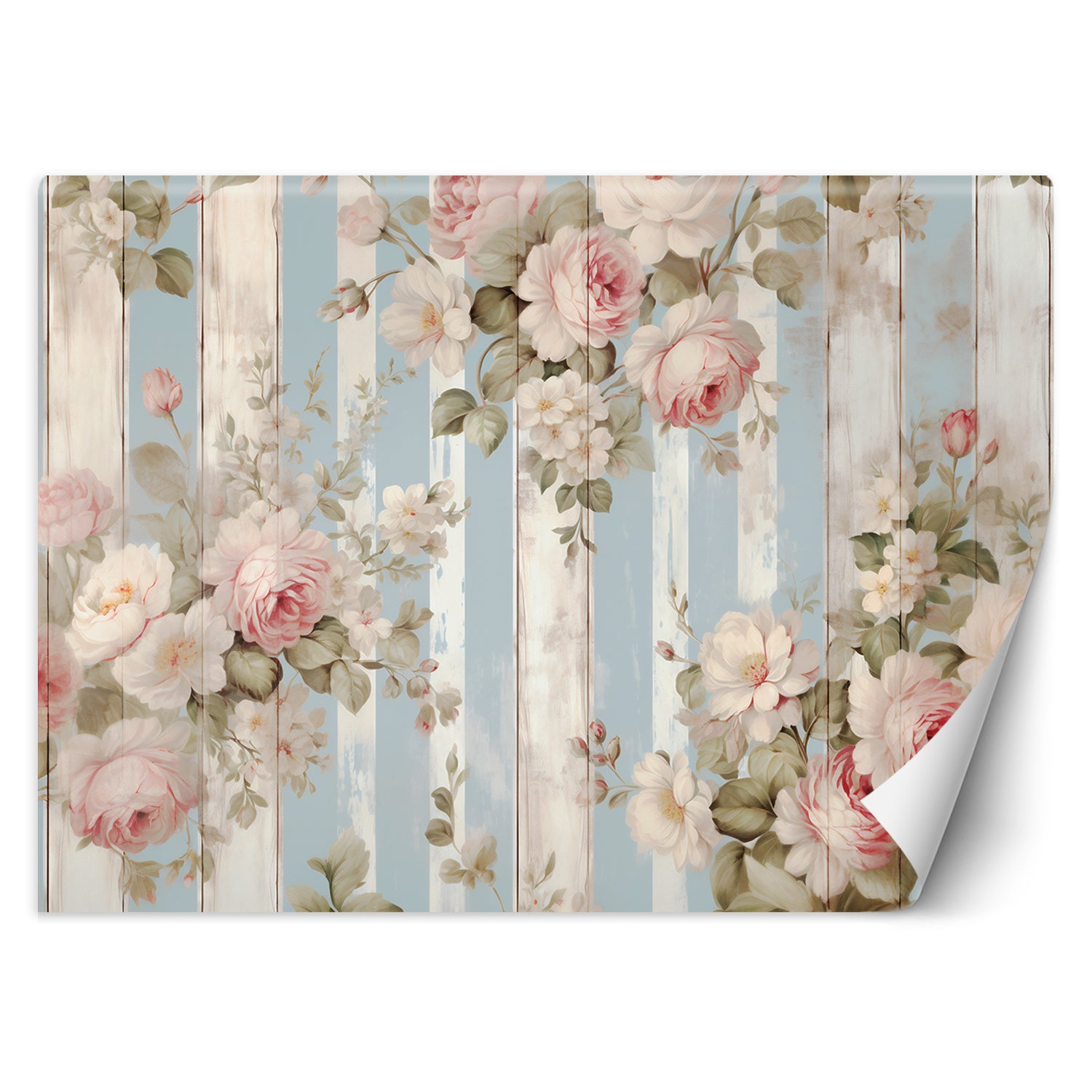 Fototapetai, Shabby Chic gėlės