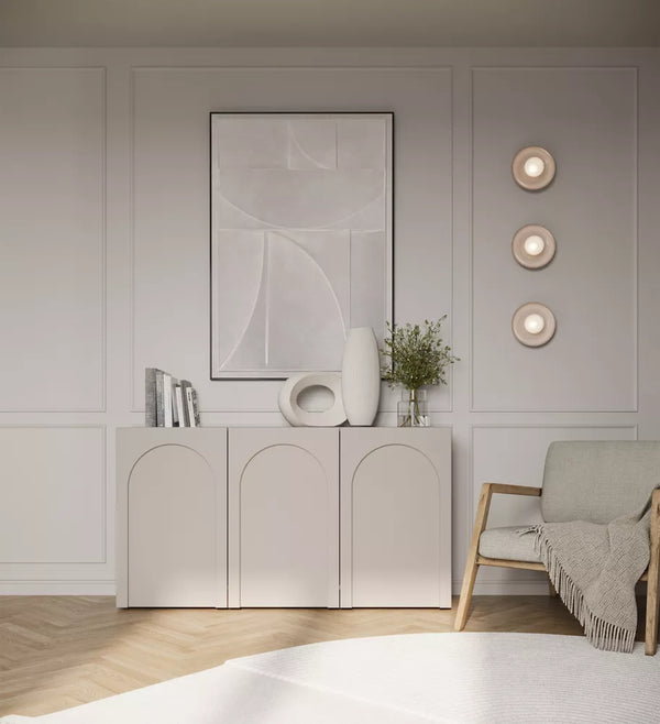 Komoda Arkadia, pilkai smėlinė