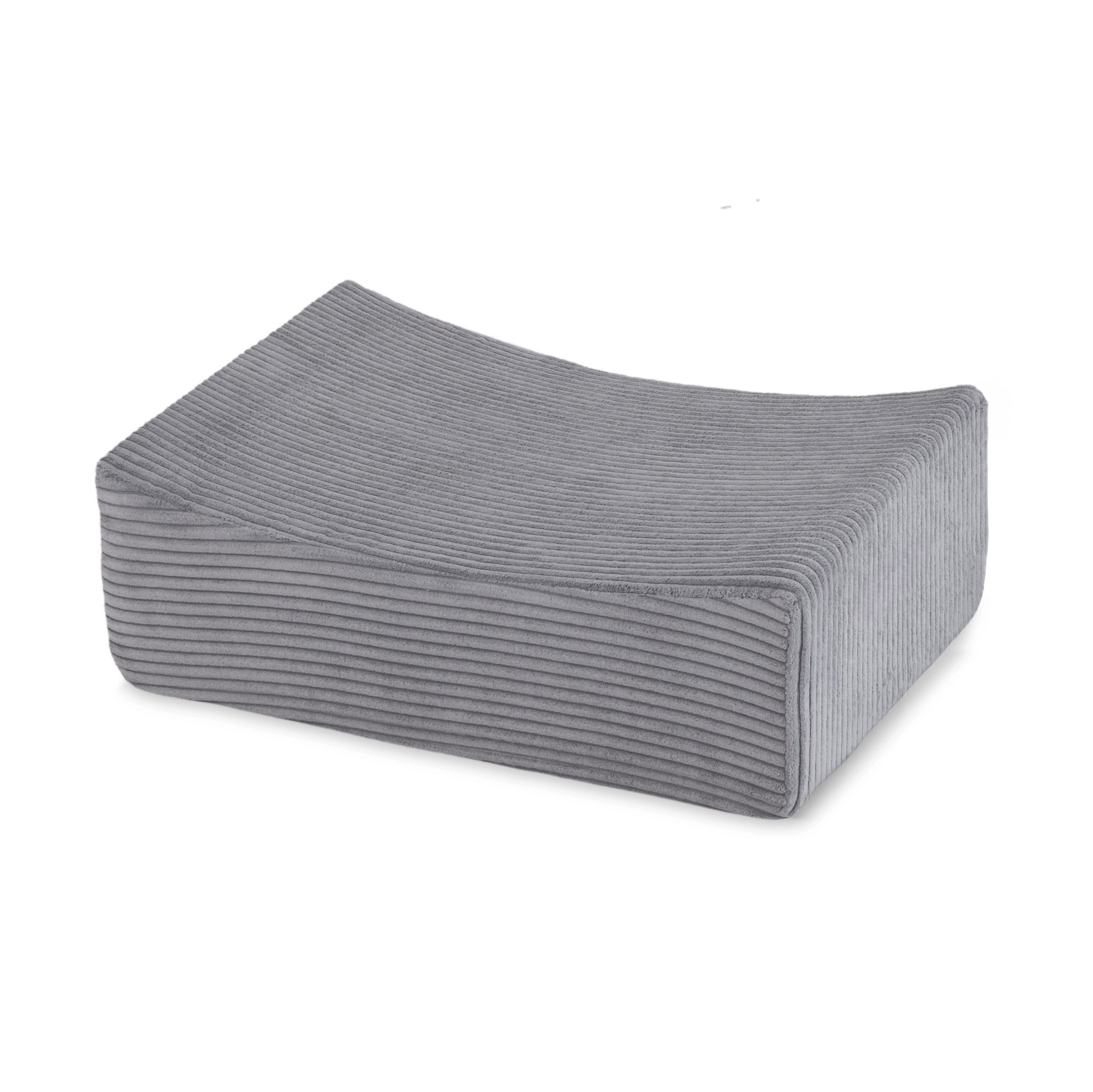 Mini žaidimų aikštelė Plush Nest, pilka, premium velvetas, 100 kamuoliukų