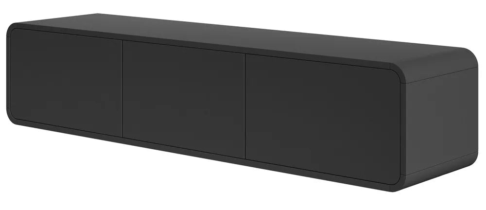 TV spintelė Oro, juoda