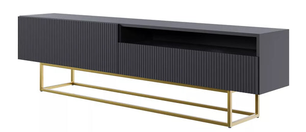 TV komoda Veldio, juoda