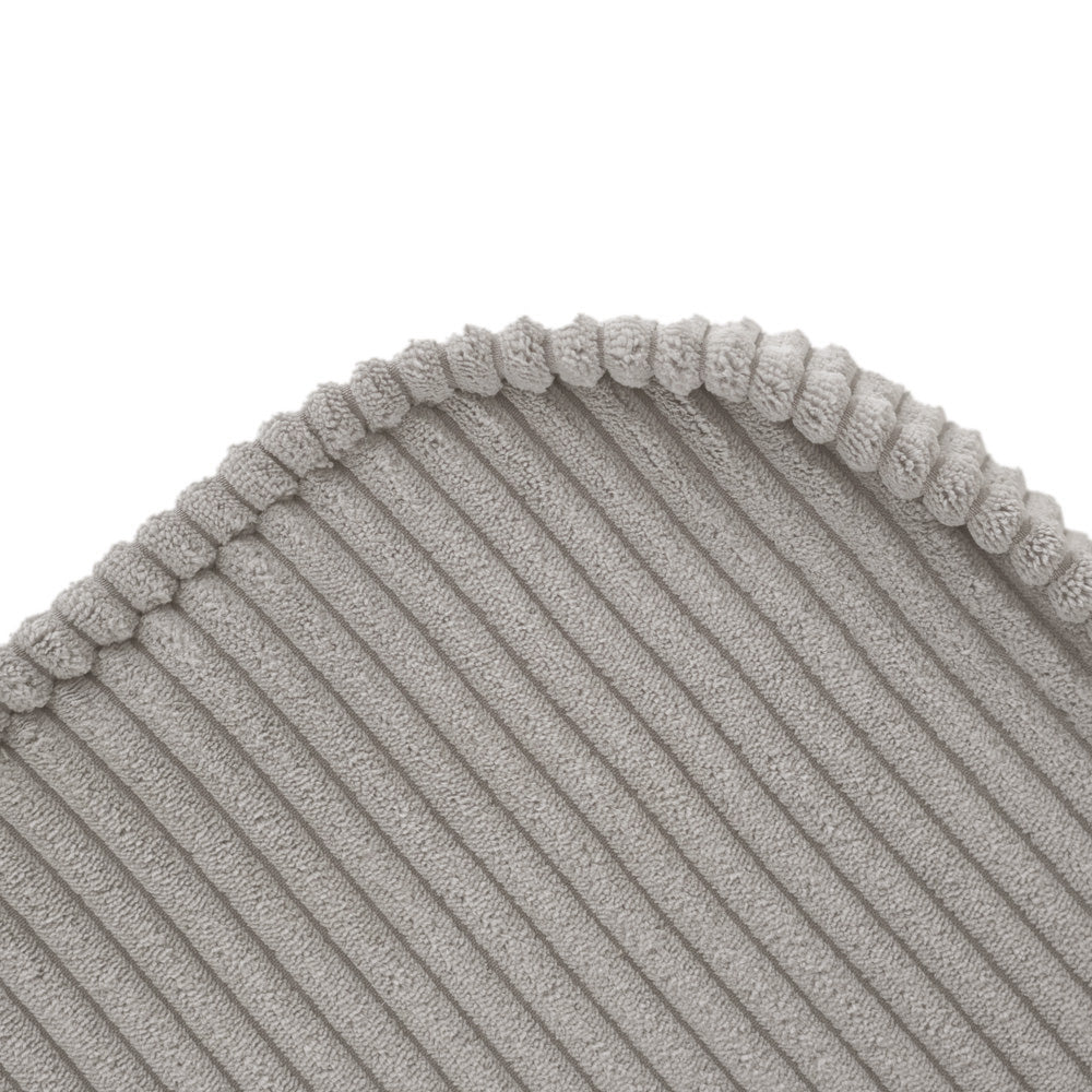 Išskleidžiamas krėslas Plush Nest 150×60×25 cm, smėlio, velvetas