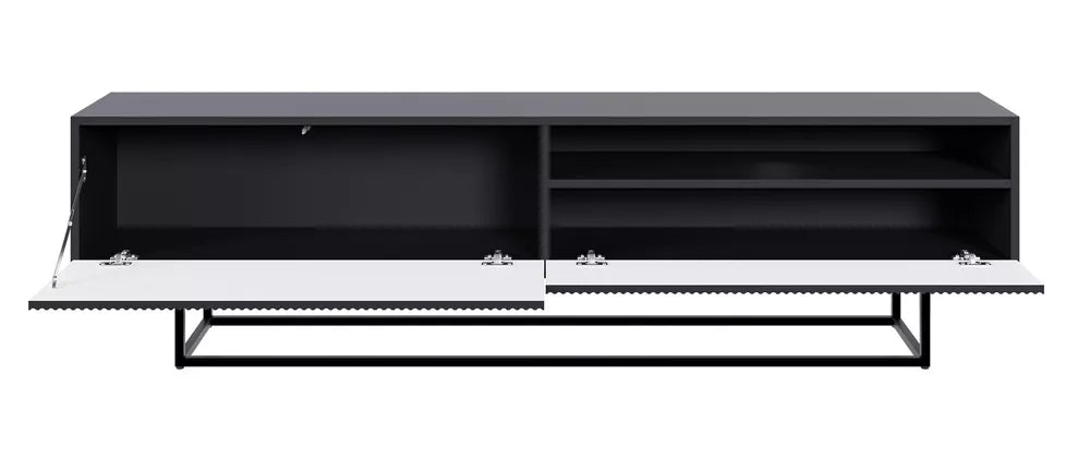 TV komoda Veldio, juoda