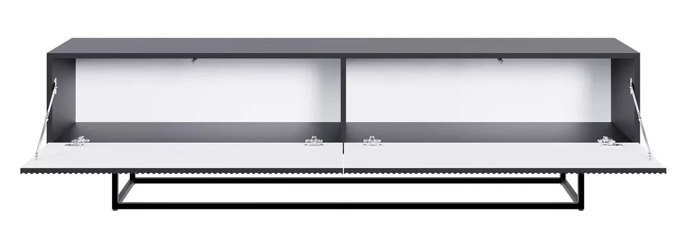 TV spintelė Veldio, juoda