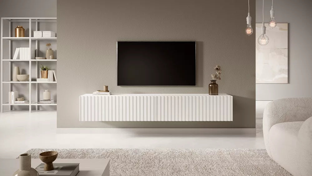 TV spintelė Telire, balta