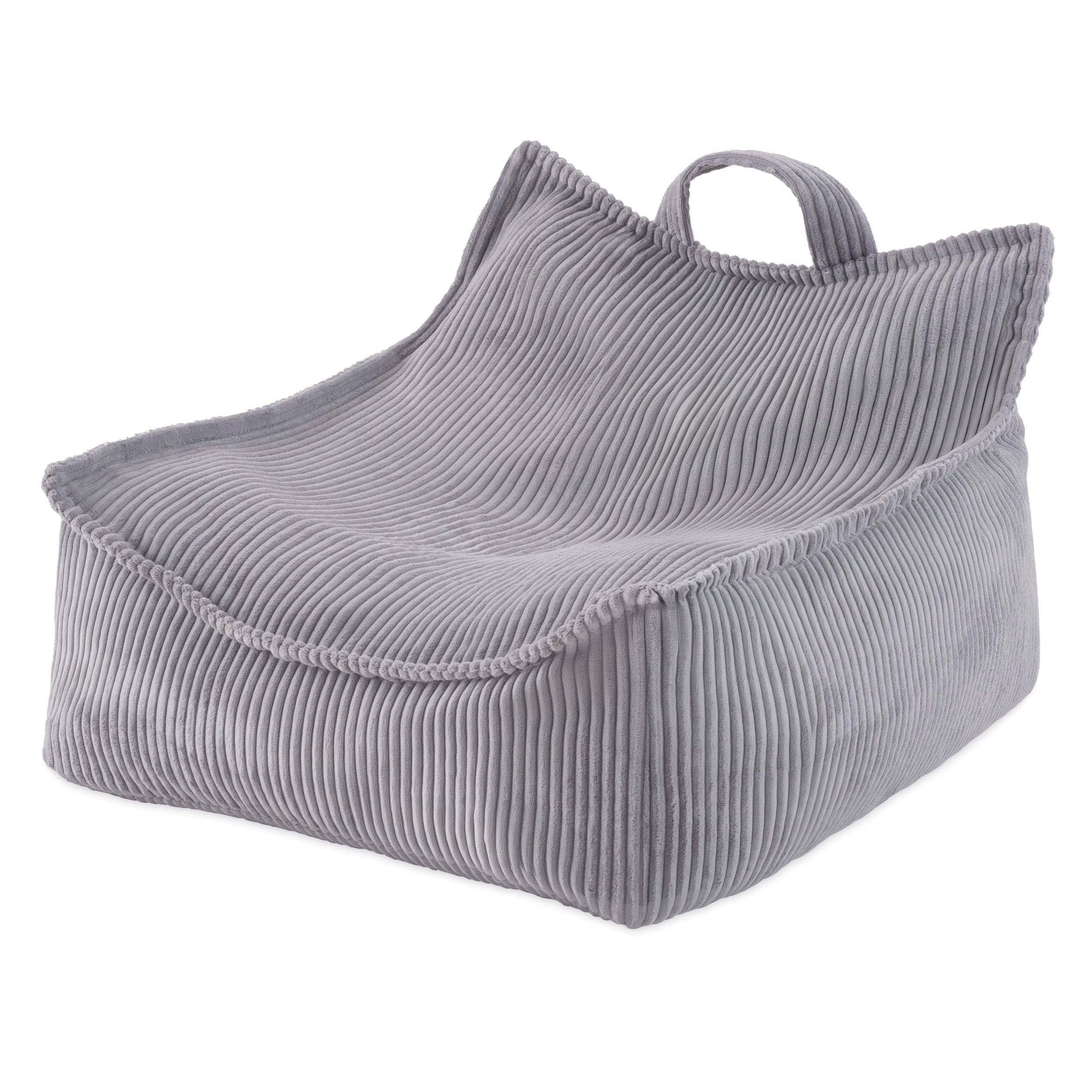 Krėslas Plush Nest 67×50 cm, pilka, velvetas