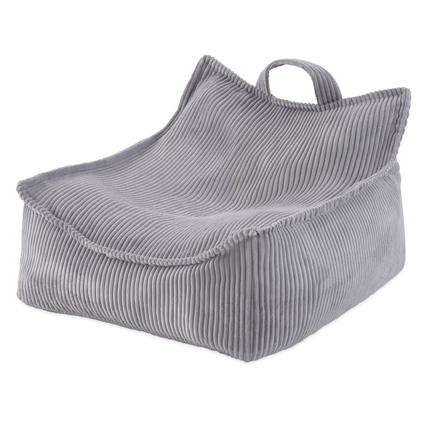 Krėslas Plush Nest 67×50 cm, pilka, velvetas