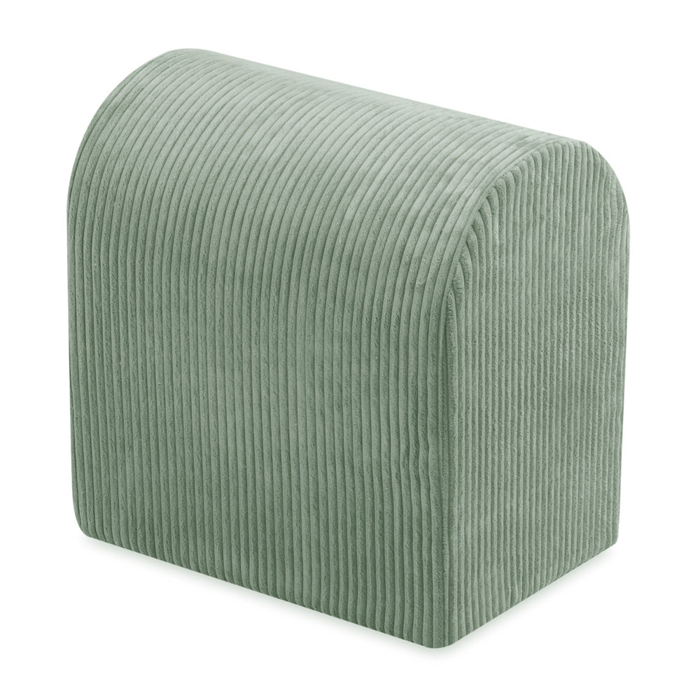 Žaidimų pilis Plush Nest, žalia, premium velvetas, 150 kamuoliukų