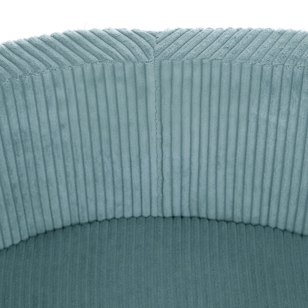 Kamuoliukų baseinas Plush Nest 90×30 cm, mėlyna, premium velvetas, 200 kamuoliukų