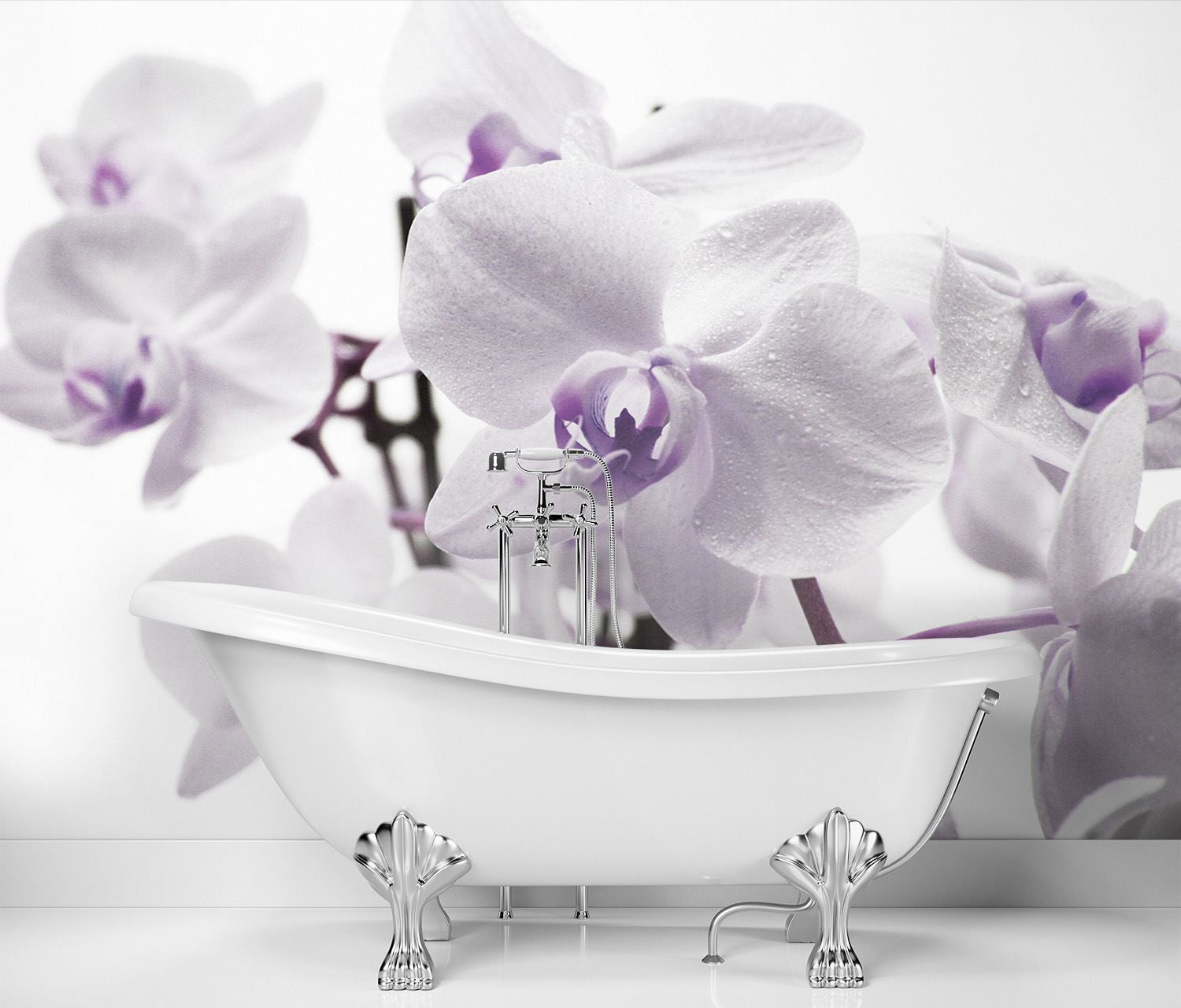 Fototapetai, Žydinti orchidėja
