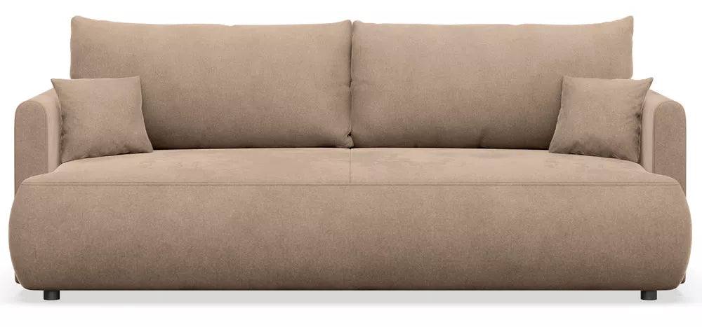 Trivietė sofa Ovo mini, smėlinė