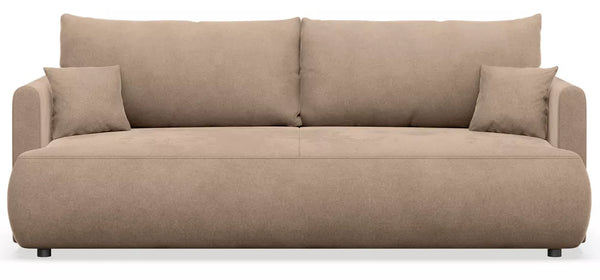 Trivietė sofa Ovo mini, smėlinė