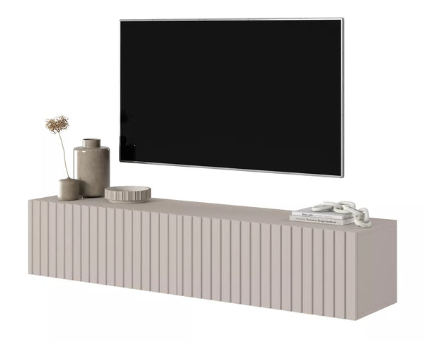 TV komoda Telire, pilkai smėlinė