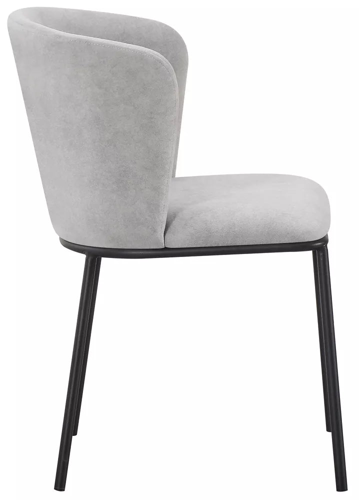 Minkšta kėdė Carble, šviesiai pilka