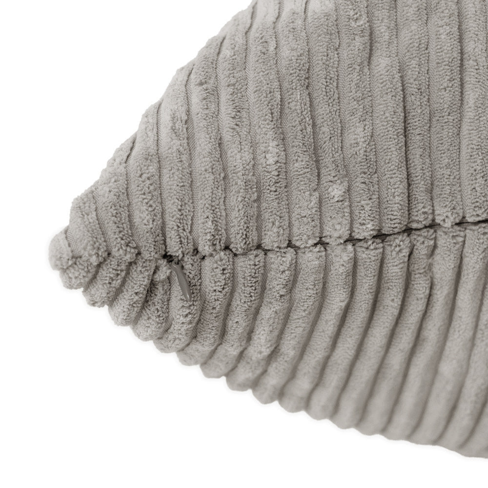 Sėdmaišis Plush Nest 120×80 cm, smėlio, premium velvetas