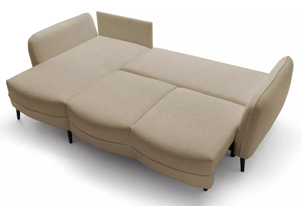 Kairinis kampas su miegojimo funkcija Eliano, smėlinis