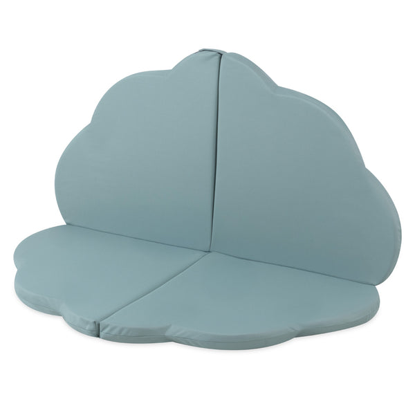 Gėlės formos kilimėlis Plush Nest 115×115×5 cm, žalia, lauko, atsparus vandeniui