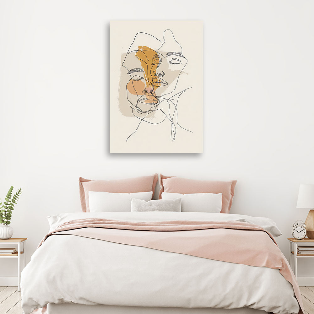 Paveikslas Ant Drobės, Minimalistinis kontūras