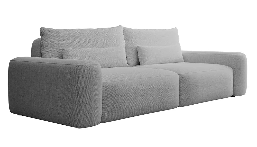 Trivietė sofa Carnos, pilka