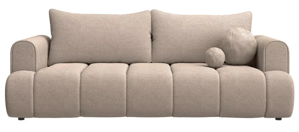 Trivietė sofa Dandelino, smėlinė