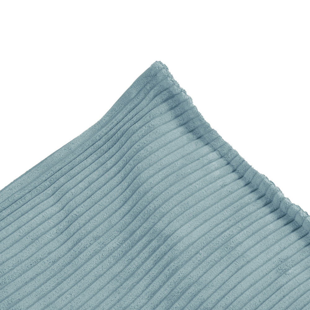 Pufas Plush Nest 60×60 cm, mėlyna, premium velvetas