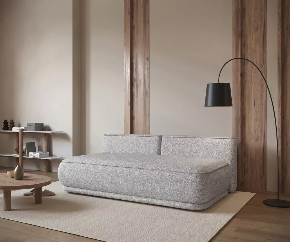 Trivietė sofa Leanno, šviesiai pilka
