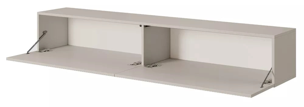 TV spintelė Veldio, pilkai smėlinė