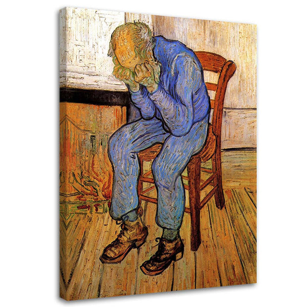 Paveikslas Ant Drobės, Senis liūdesys - V. van Goghas reprodukcija