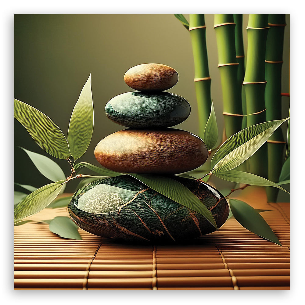 Paveikslas Ant Drobės, Zen SPA akmenys