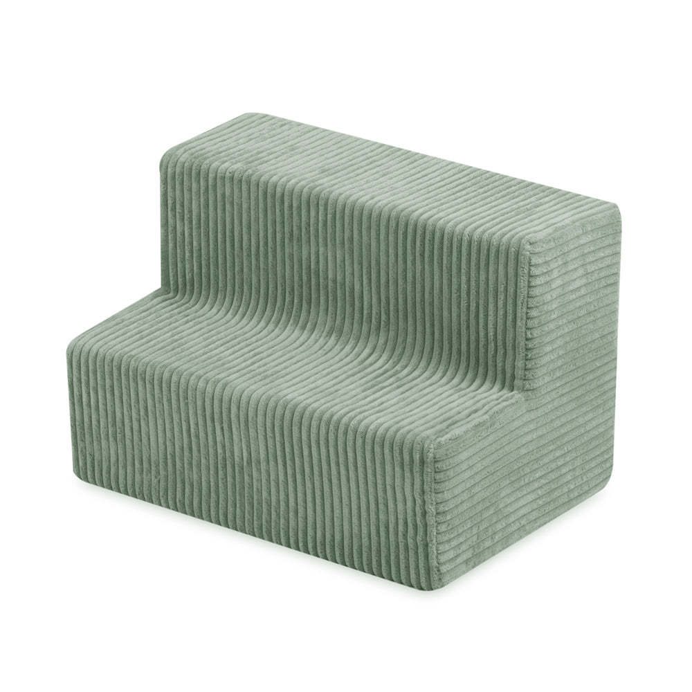 Žaidimų pilis Plush Nest, žalia, premium velvetas, 150 kamuoliukų