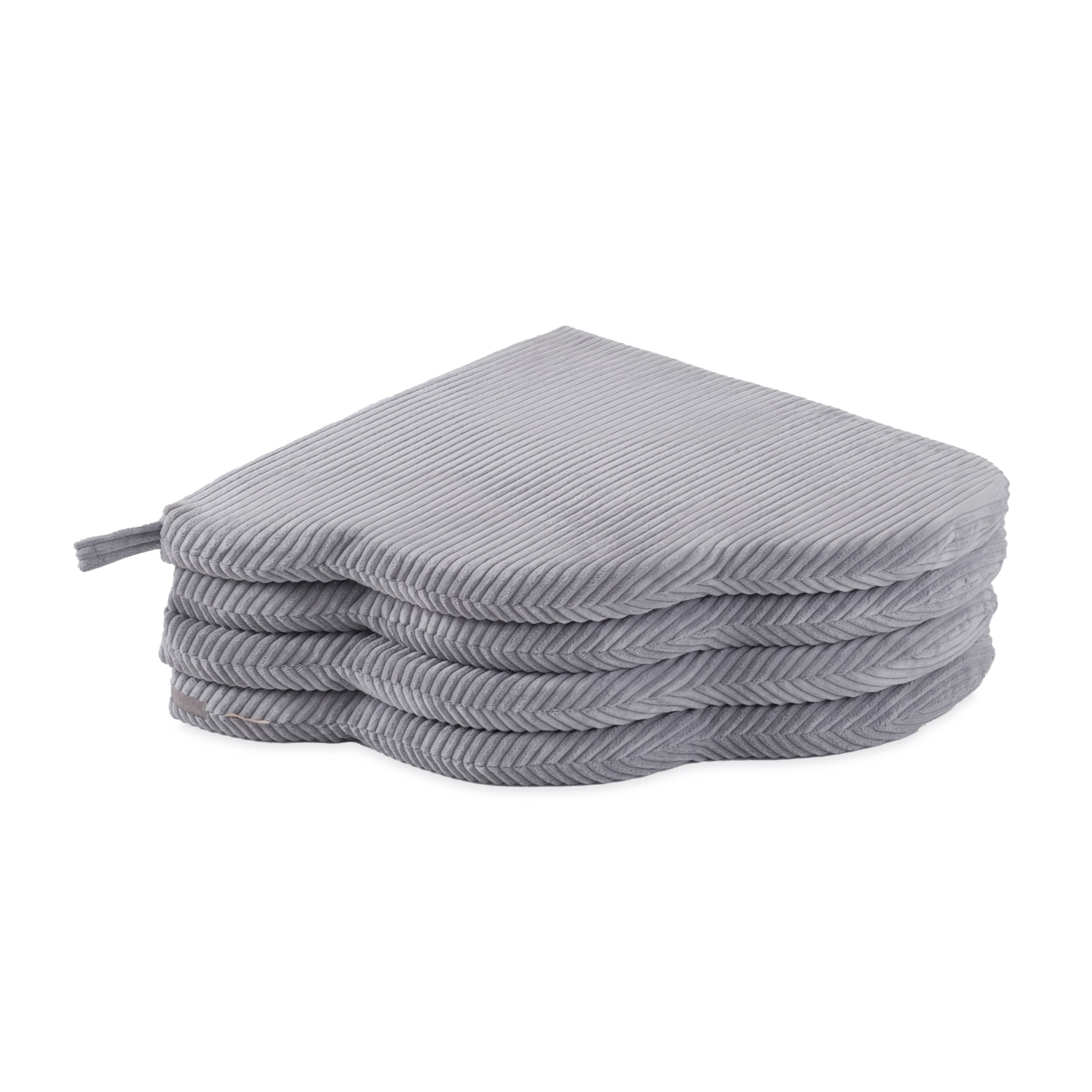 Gėlės formos kilimėlis Plush Nest 115×115×5 cm, pilka, premium velvetas