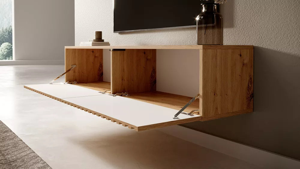 TV spintelė Telire, artisan ąžuolo