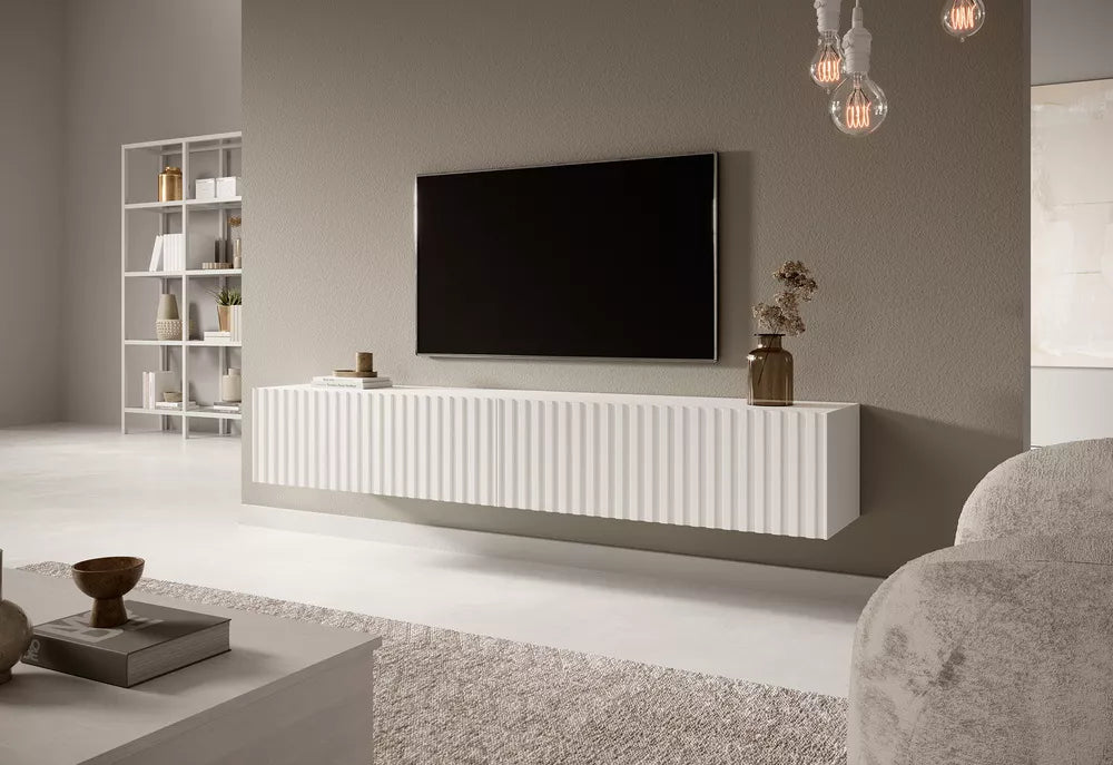 TV spintelė Telire, balta
