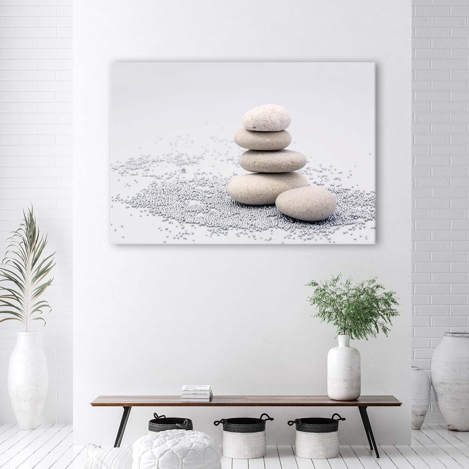 Paveikslas Ant Drobės, Zen akmenys