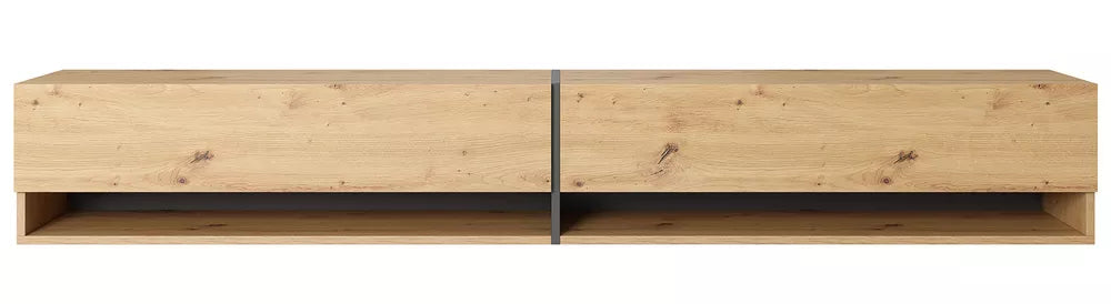 TV spintelė Mirrgo, artisan ąžuolo