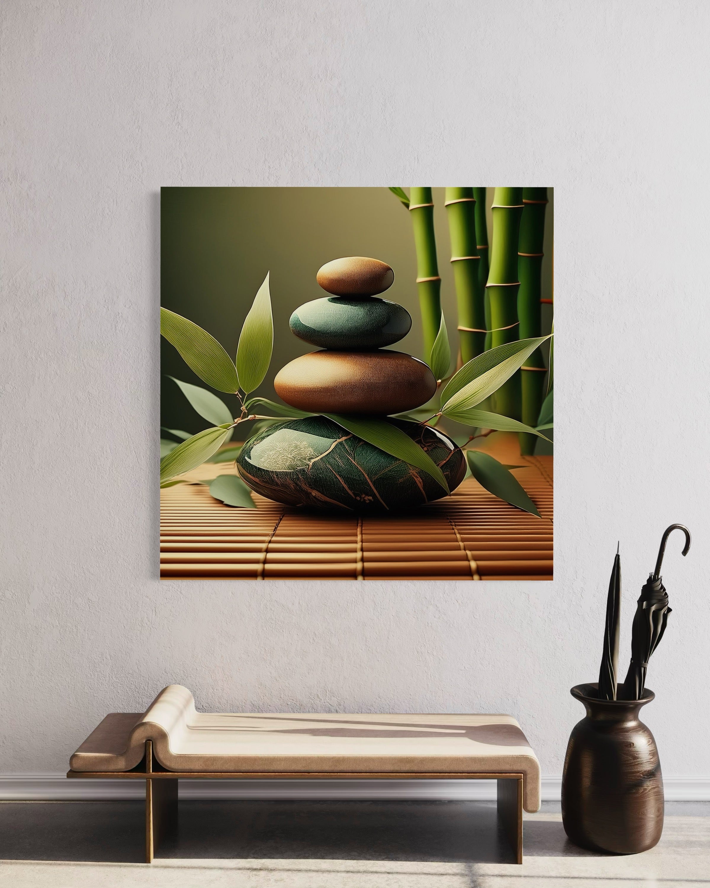 Paveikslas Ant Drobės, Zen SPA akmenys