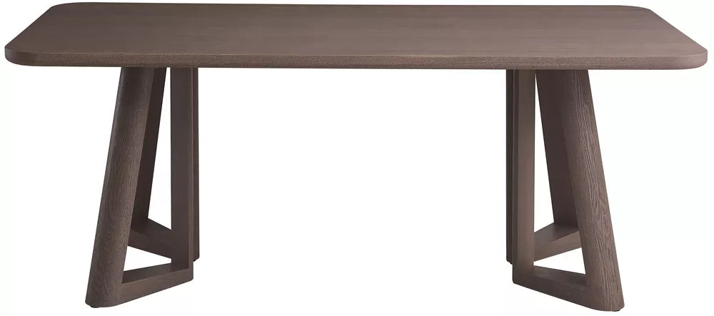 Valgomasis stalas Alisser 200x100 cm, riešuto lukšto fanera