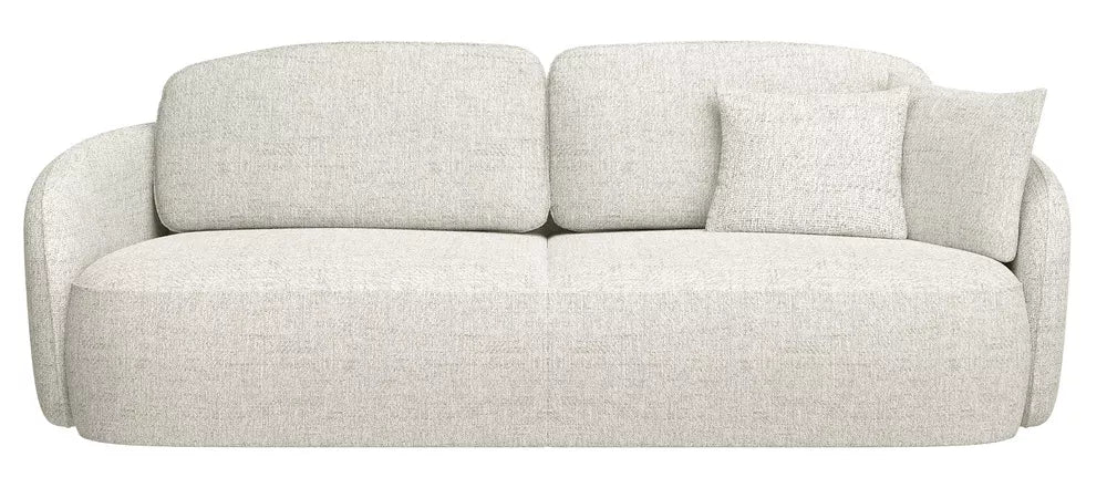 Trivietė sofa Savoy, kreminė