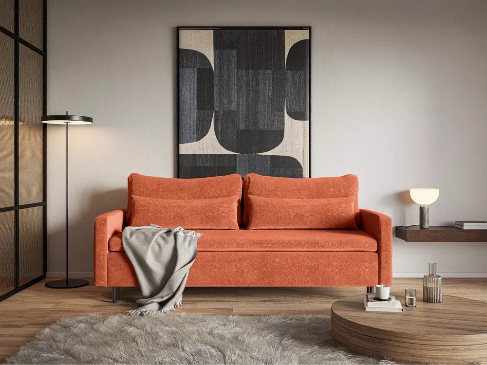 Trivietė sofa Umpro, vario spalvos