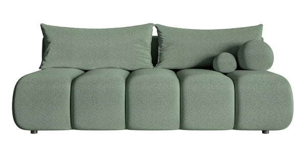 Trivietė sofa Dandelino Mini, šalavijo spalvos