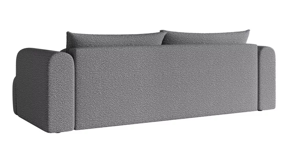 Trivietė sofa Dandelino, pilka