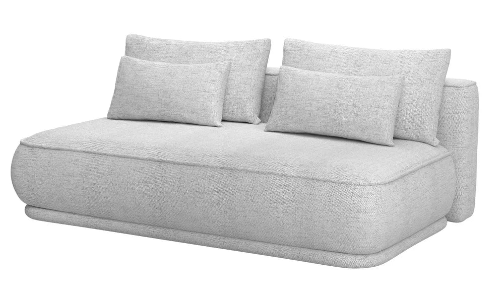Trijų vietų sofa-lova Leanno, pilka